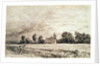 Cottage and Road by John Constable