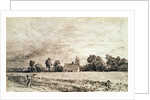 Cottage and Road by John Constable