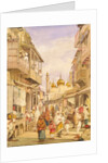A Street In Lahore by William Carpenter