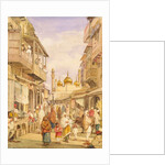 A Street In Lahore by William Carpenter