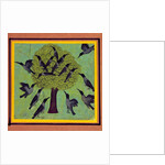 A Tree with Crows Perched in its Branches, with Others Flying Around It. Rajasthan, India, c.1850 by Unknown