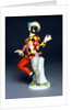 Harlequin holding a black cherry by Johann Joachim Kändler