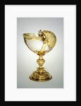 Nautilus Cup. London, mid-16th century by Affabel Partridge