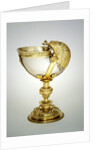 Nautilus Cup. London, mid-16th century by Affabel Partridge