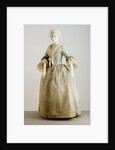 Apron, gown and petticoat. Britain, mid-18th century by Unknown