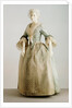 Apron, gown and petticoat. Britain, mid-18th century by Unknown