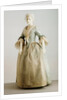 Apron, gown and petticoat. Britain, mid-18th century by Unknown