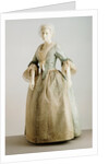 Apron, gown and petticoat. Britain, mid-18th century by Unknown