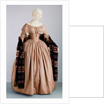Dress and scarf. England, 1842 by Unknown