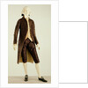 Dress suit and waistcoat. England, 1780-90 by Unknown
