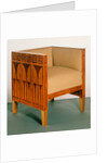 Chair by Koloman Moser and Caspar Hrazdil