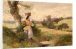 The Milkmaid by Myles Birket Foster