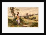 The Milkmaid by Myles Birket Foster