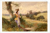 The Milkmaid by Myles Birket Foster