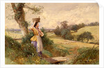 The Milkmaid by Myles Birket Foster
