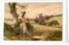 The Milkmaid by Myles Birket Foster