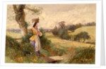 The Milkmaid by Myles Birket Foster