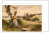 The Milkmaid by Myles Birket Foster
