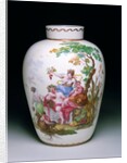 Vase depicting Silenus and Bacchantes by Unknown