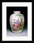 Vase depicting Silenus and Bacchantes by Unknown