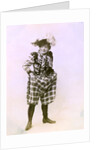 Marie Lloyd in Tartan by Anonymous
