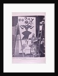 Dudley Hardy painting his design for Today Magazine by Anonymous