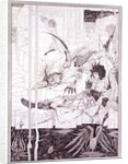 How King Arthur saw the Questing Beast by Aubrey Vincent Beardsley