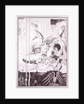 How King Arthur saw the Questing Beast by Aubrey Vincent Beardsley