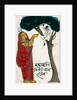 Hanuman obtains Mandodari's weapon. Calcutta, India, late 19th century by Unknown