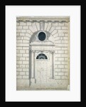 Somerset House doorway by William Chambers