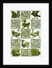 Birds and leaves by Unknown