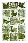 Birds and leaves by Unknown