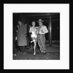 Tony Hancock with showgirl by Harry Hammond