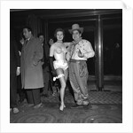 Tony Hancock with showgirl by Harry Hammond