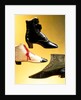 Woman's and Man's boots. Europe, 19th century by Unknown