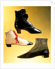 Woman's and Man's boots. Europe, 19th century by Unknown