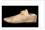 Man's official dress shoe. Britain, 1740-50s by Unknown