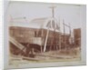 Paddle Steamer in Dry Dock by Calvert Richard Jones