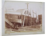 Paddle Steamer in Dry Dock by Calvert Richard Jones
