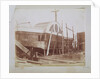 Paddle Steamer in Dry Dock by Calvert Richard Jones
