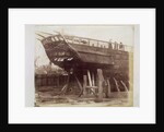 Ship in Dry Dock by Calvert Richard Jones