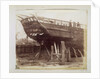 Ship in Dry Dock by Calvert Richard Jones