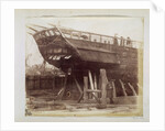 Ship in Dry Dock by Calvert Richard Jones