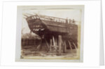 Ship in Dry Dock by Calvert Richard Jones