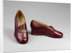 Colleen, woman's utility shoes. Britain, mid-20th century by Unknown
