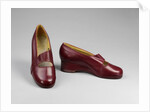 Colleen, woman's utility shoes. Britain, mid-20th century by Unknown