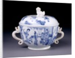 Lidded bowl by Unknown