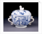 Lidded bowl by Unknown