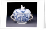 Lidded bowl by Unknown