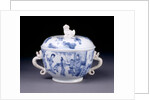 Lidded bowl by Unknown
